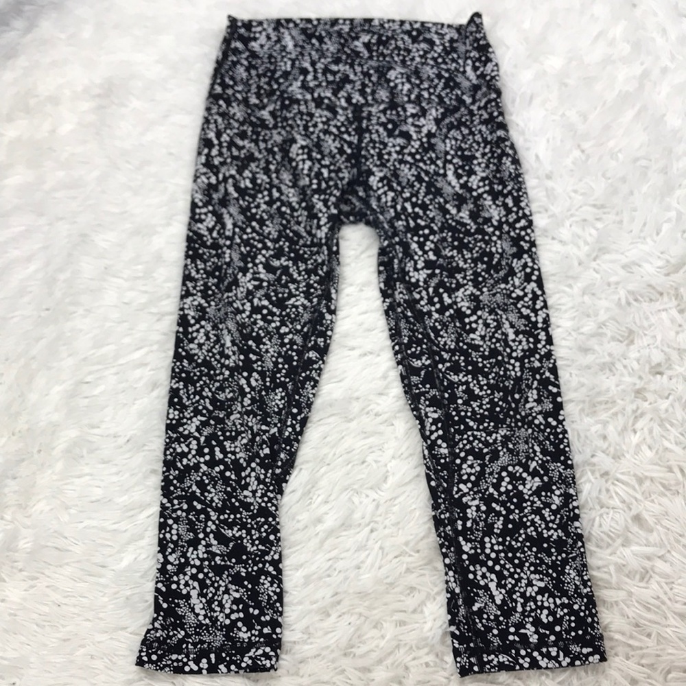 Lululemon Align Crop *21" Chirasu Black